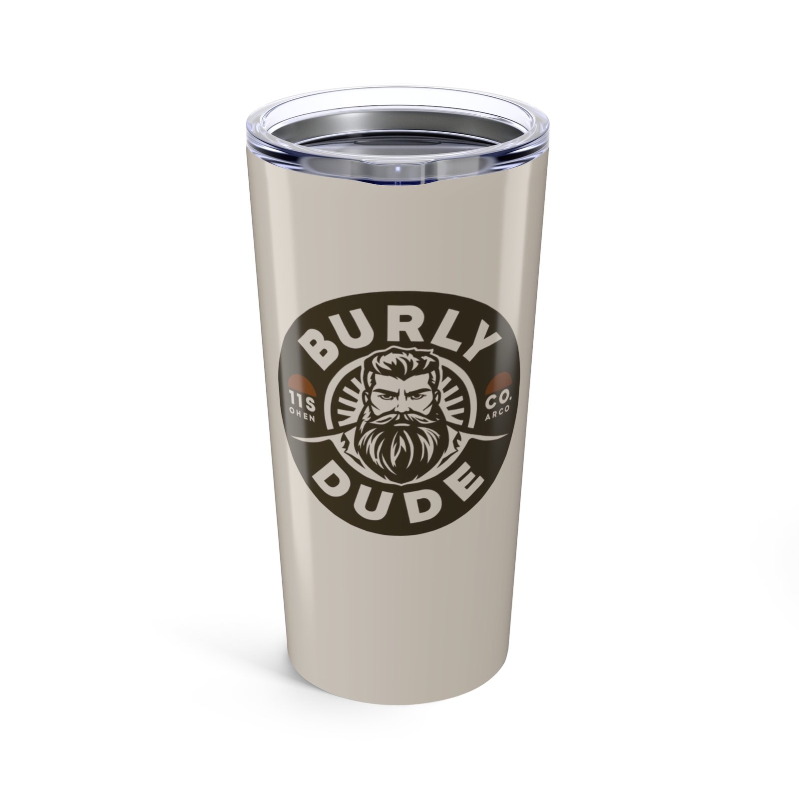 BurlyDudeCo.™ 20oz Tumbler — Insulated Stainless Steel Travel Tumbler - Image 4
