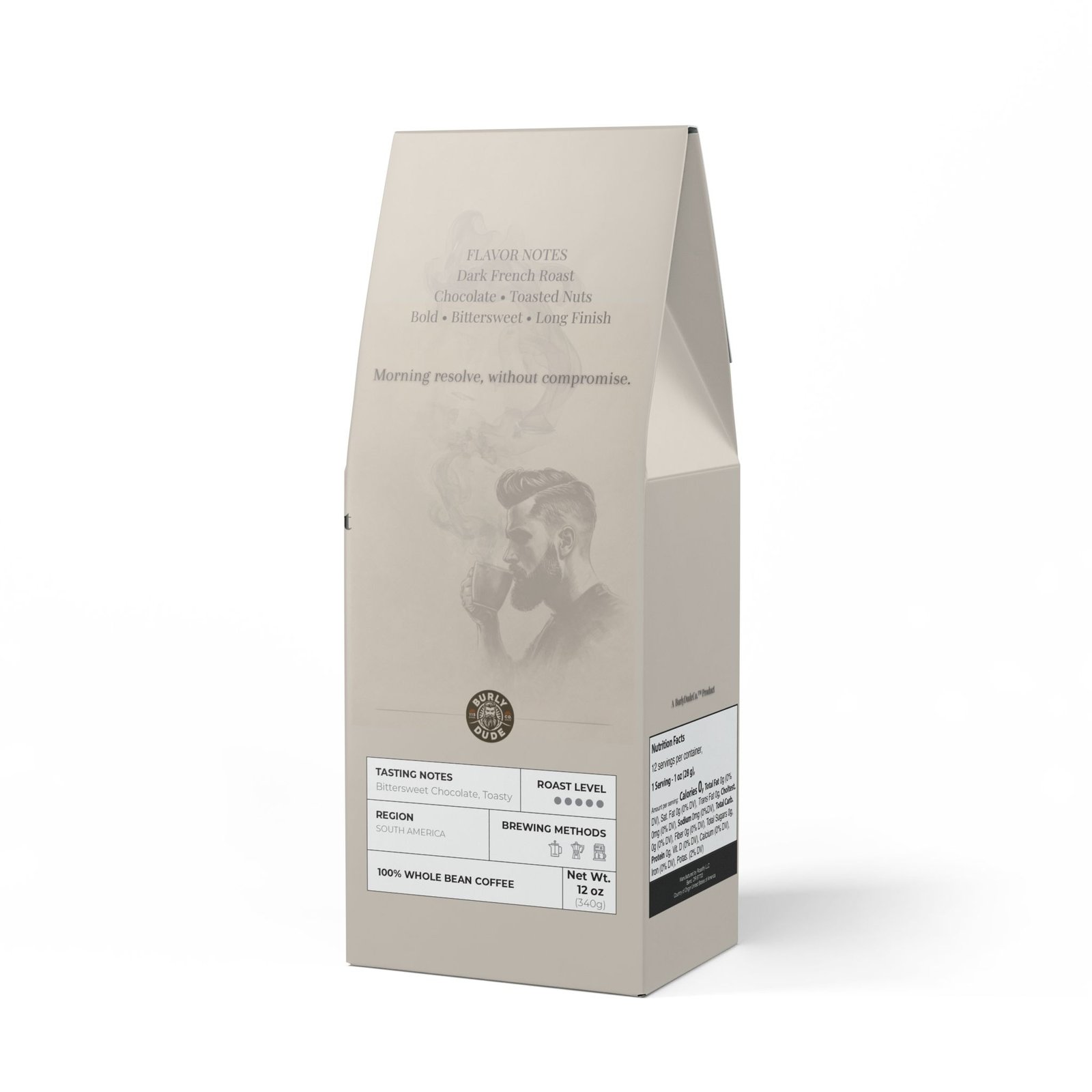 BurlyDudeCo. Coffee House Blend — Dark French Roast - Image 10