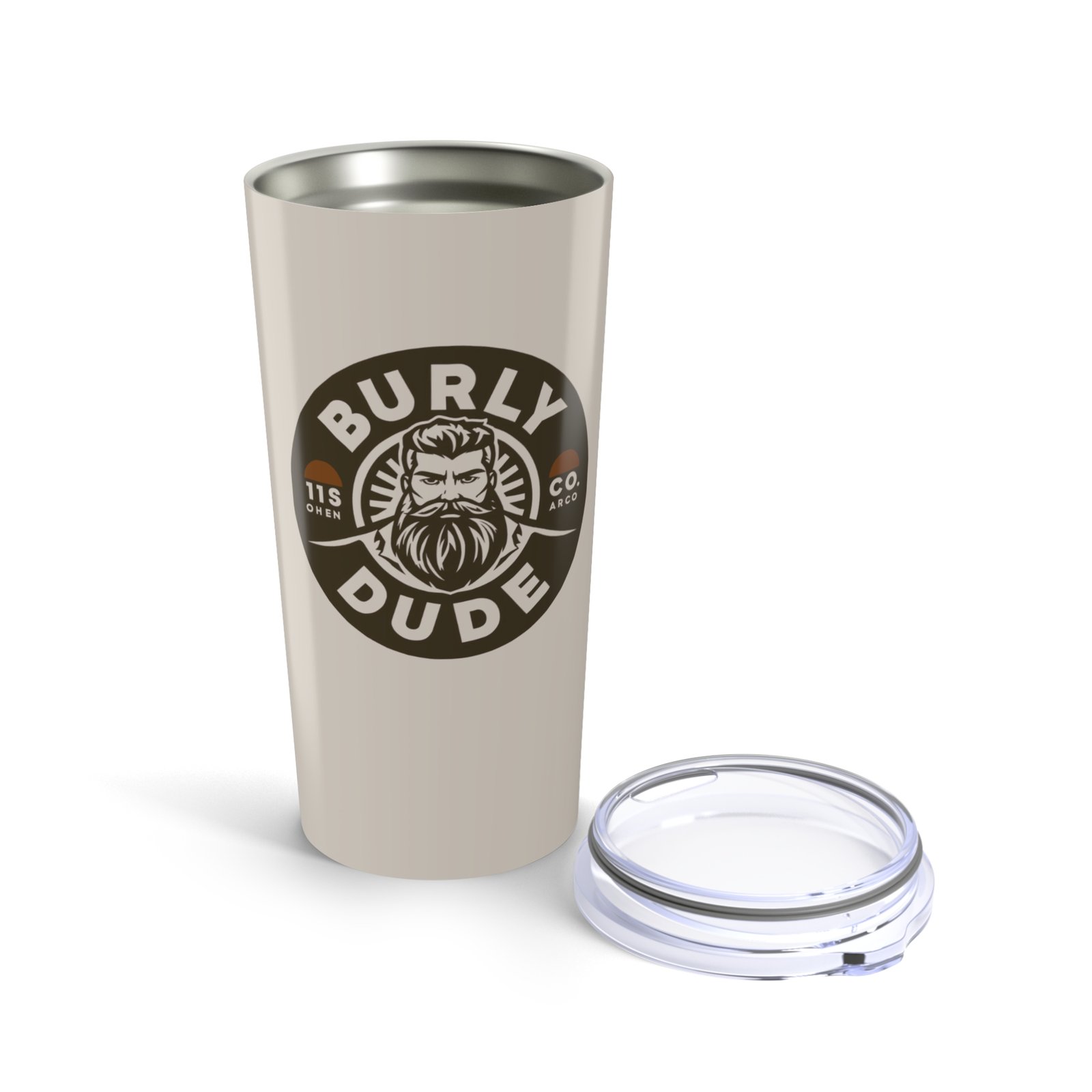 BurlyDudeCo.™ 20oz Tumbler — Insulated Stainless Steel Travel Tumbler - Image 2