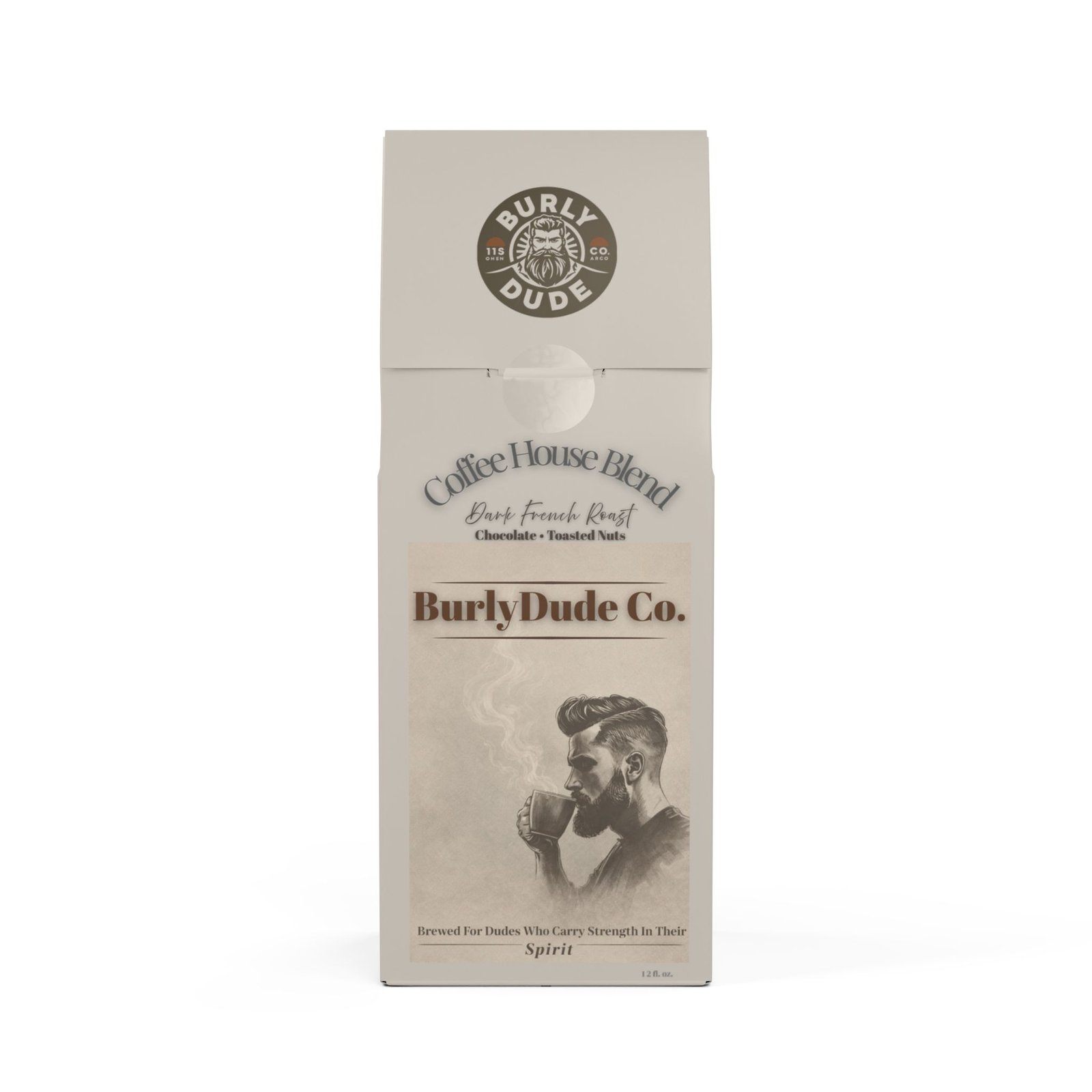 BurlyDudeCo. Coffee House Blend — Dark French Roast - Image 6